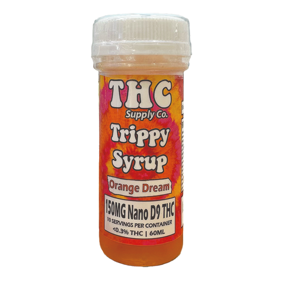 *THCSC Trippy Syrup 150MG Nano D9 Shot / Orange Dream